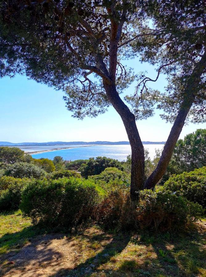 Appartement Hyeres - Costebelle Duplex Vue Mer Balcon Residence Privee Parking - Marie Caroline エクステリア 写真